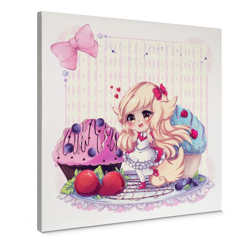 Obraz na płótnie La Doll Blanche - Chibi Belle