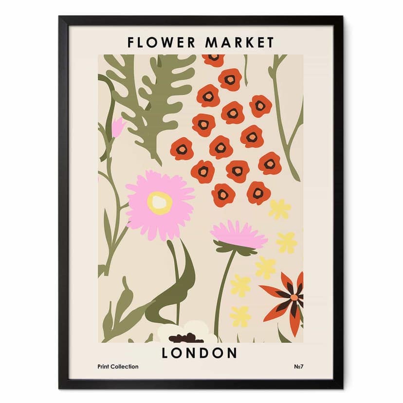 Plakat NKTN - Flower Market London