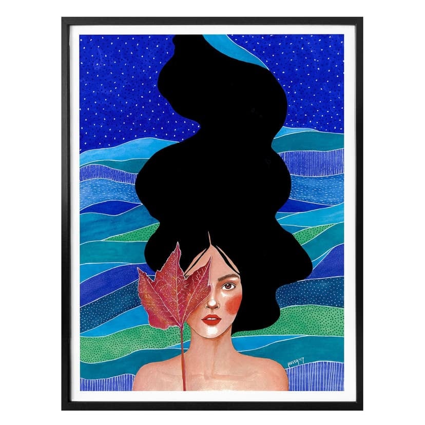 Plakat Hülya - Jesienne chwile