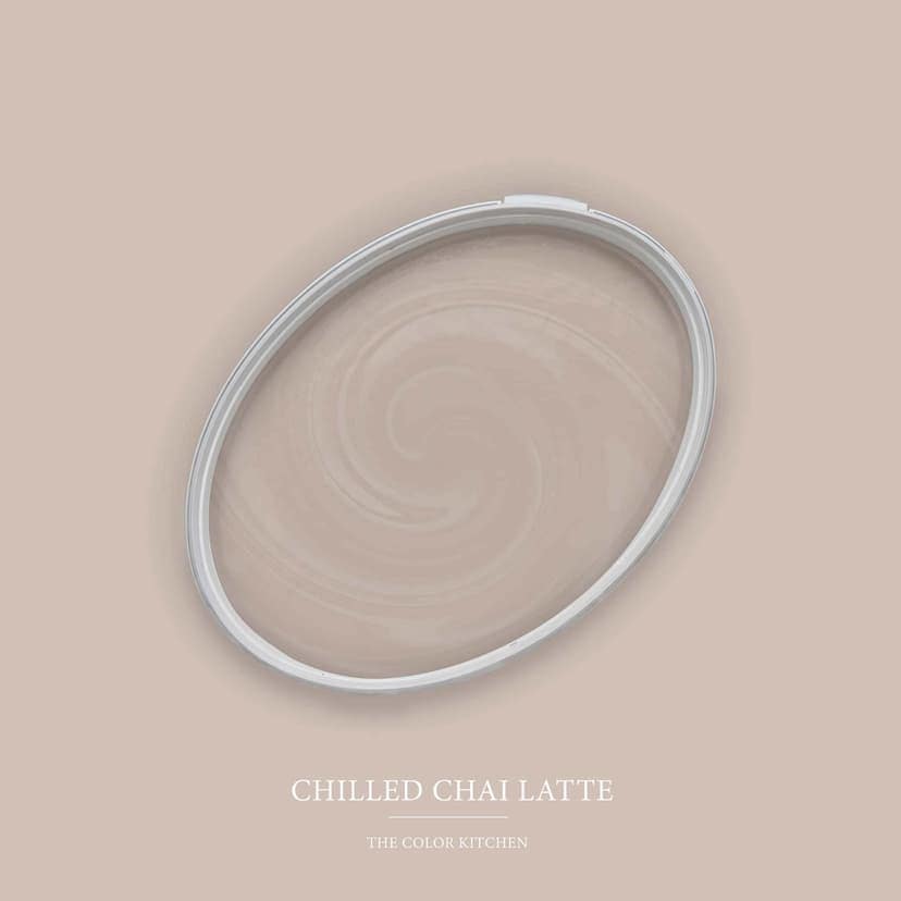 Beżowa farba do ścian satynowy mat I Chilled Chai Latte | Otwierająca przestrzeń i uspokajająca | THE COLOR KITCHEN
