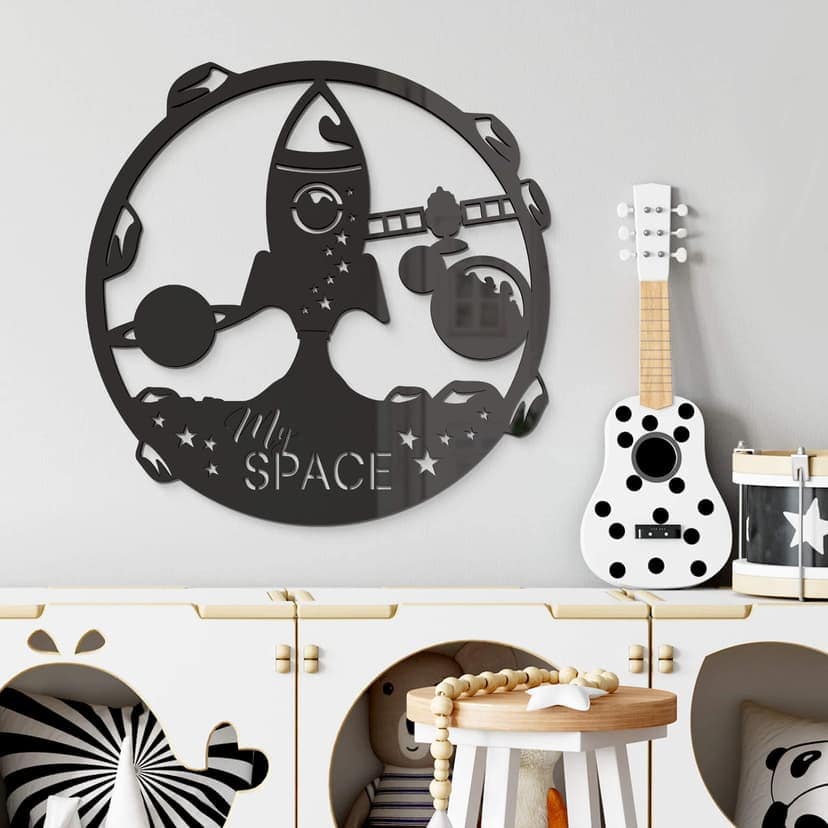 Akrylowa dekoracja My Space rocket