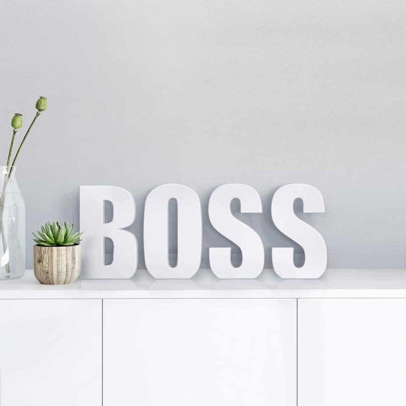 Litery dekoracyjne 3D BOSS