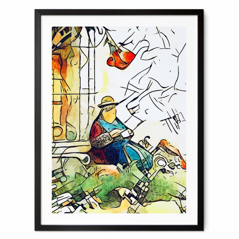 Plakat Zamart - Kandinsky spotyka Peru