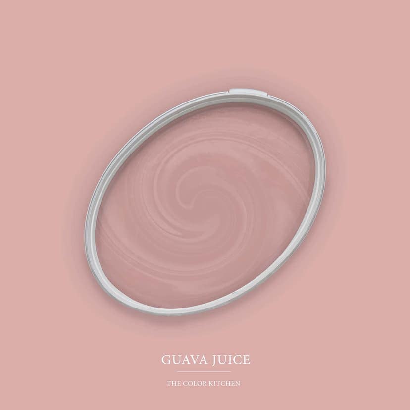 Różowa farba do ścian półmat I Guava Juice | uspokajająca i zachęcająca atmosfera | THE COLOR KITCHEN