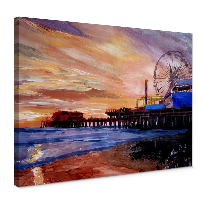 Obraz na płótnie Bleichner - Santa Monica Pier