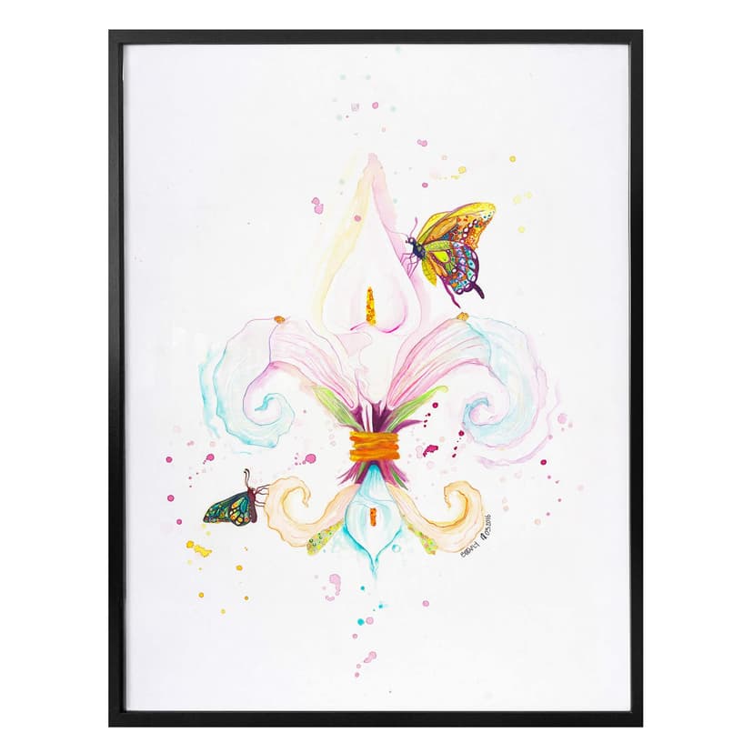Plakat Buttafly - Fleur de Lil