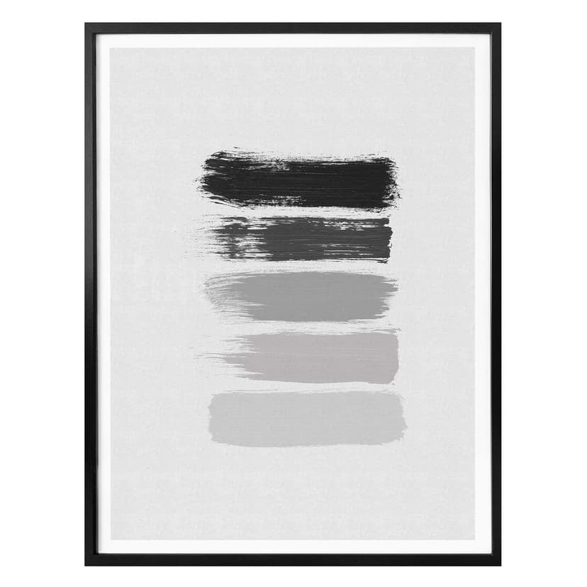 Plakat Orara Studio - Czarno-białe paski