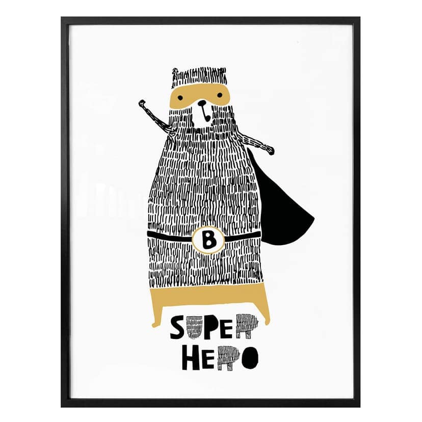 Plakat - Silny jak niedźwiedź superbohater