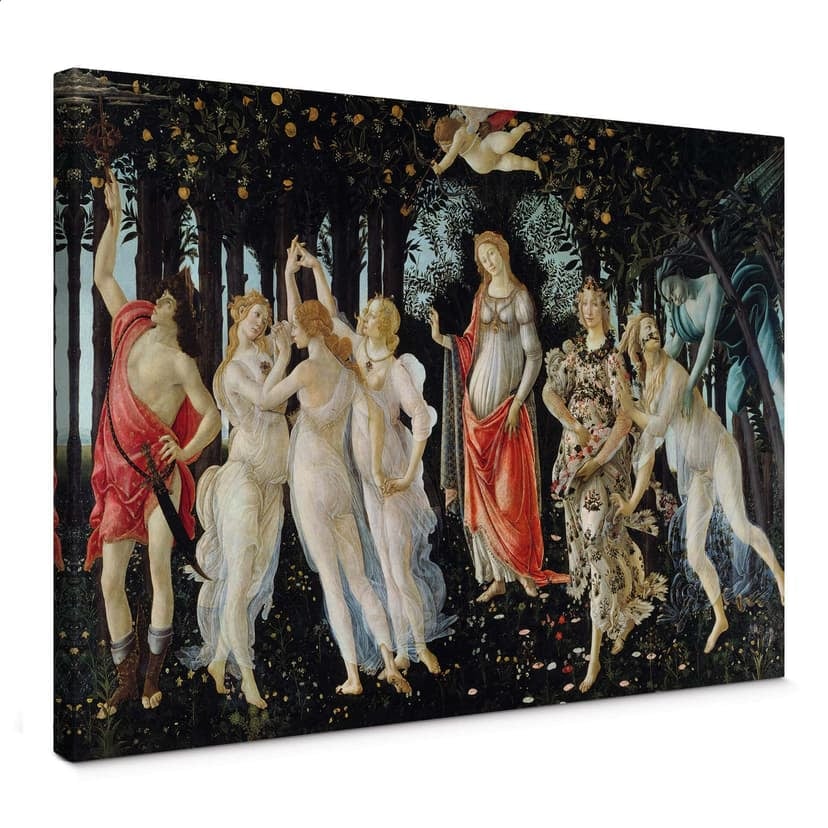 Obraz na płótnie Botticelli - Wiosna