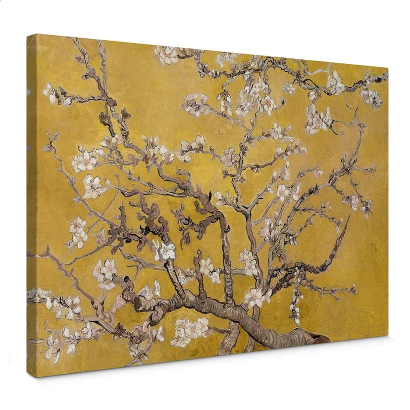 Obraz na płótnie van Gogh - Almond Blossom Ochre