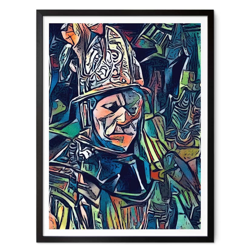 Plakat Zamart - Hołd dla Rembrandta - Człowiek