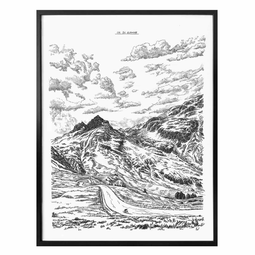 Plakat Sparshott - Col du Glandon