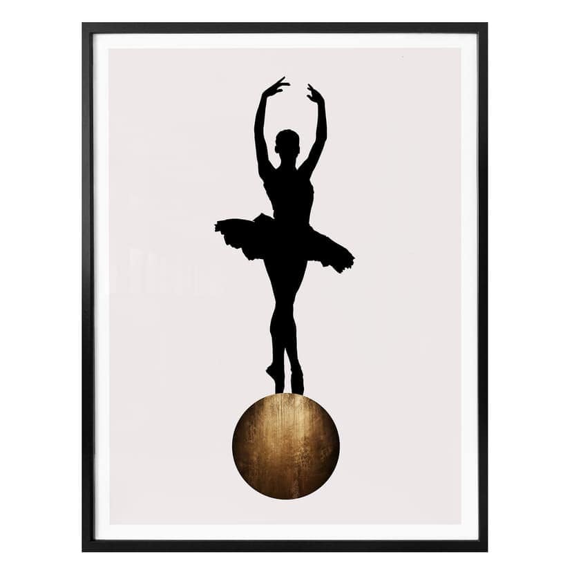 Plakat Kubistika - Prima Ballerina