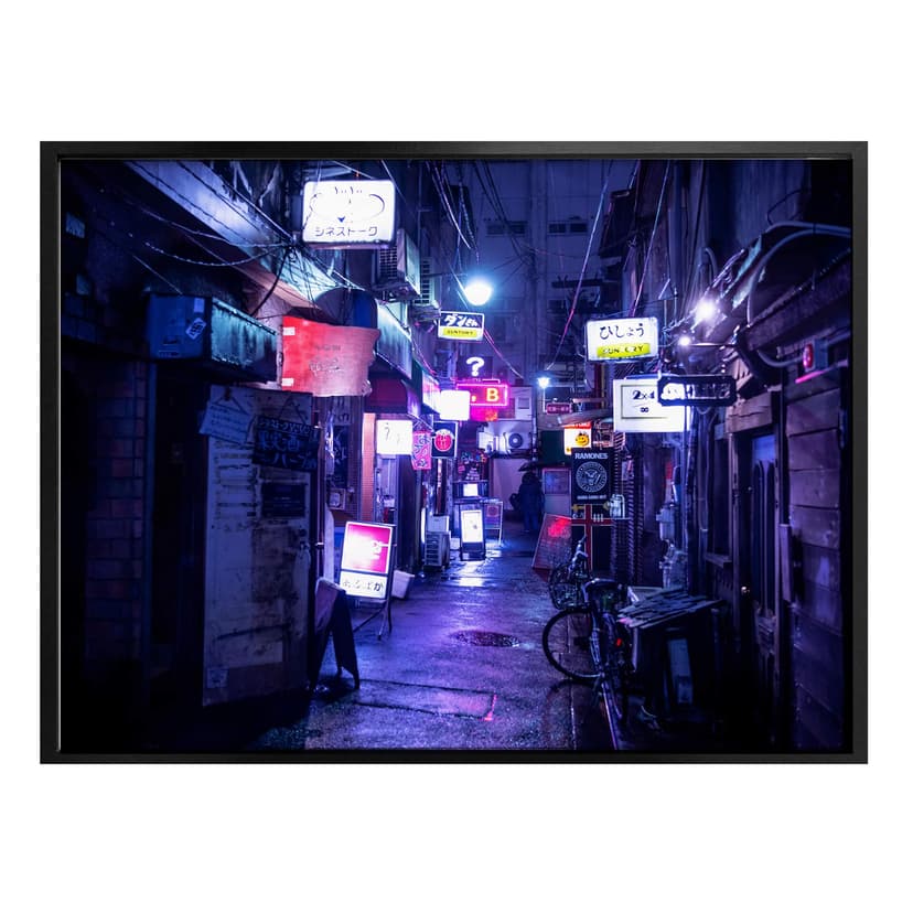 Plakat Hugonnard - Życie nocne w Japonii