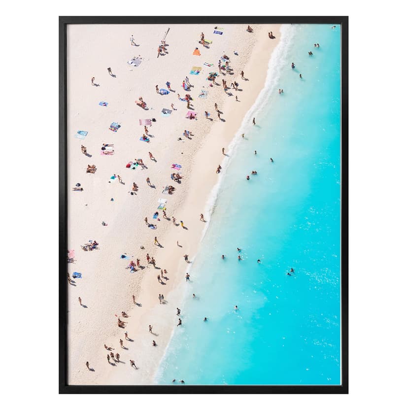 Plakat Colombo - Zgiełk na plaży w Zakynthos