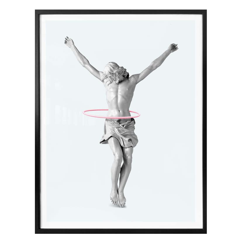 Luźny plakat - Hula Hoop Jezus