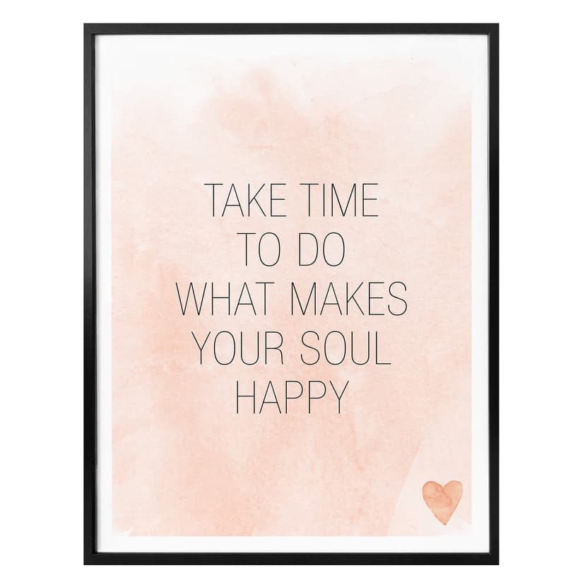 Plakat Confetti & Cream - Take Time