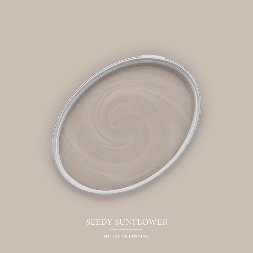Beżowa farba do ścian satynowy mat I Seedy Sunflower | Otwierająca przestrzeń i uspokajająca | THE COLOR KITCHEN
