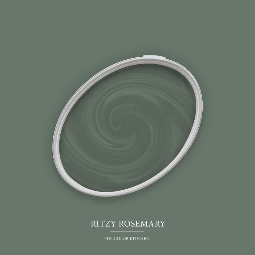 Zielona farba do ścian i sufitów półmat I Ritzy Rosemary | Tworzenie harmonii w pomieszczeniu | KOLO
