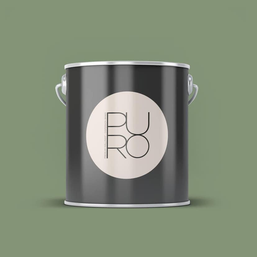 Farba do ścian i sufitów Premium zielona - Matowa farba do ścian wewnętrznych PURO c5003 sage green