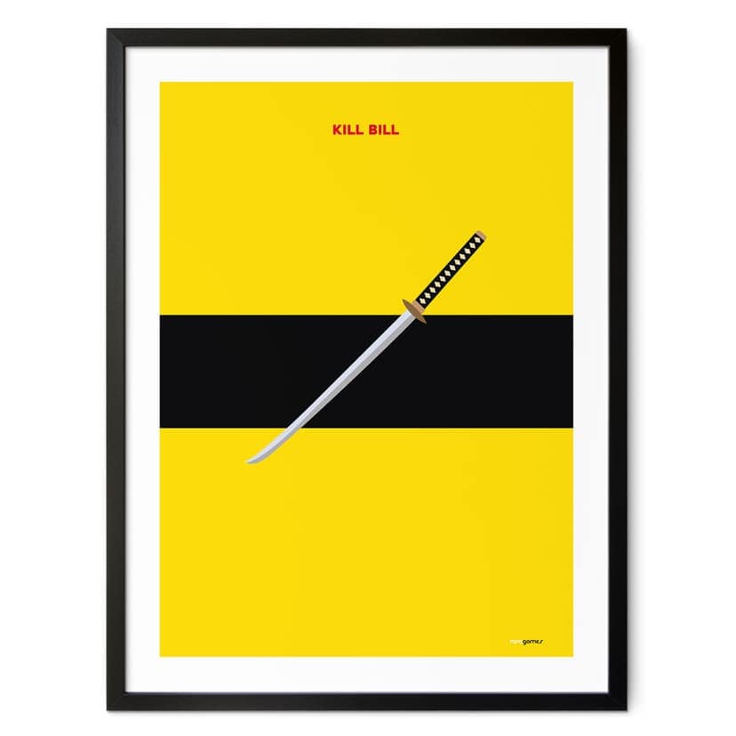 Plakat filmowy inspirowany filmem "Kill Bill" - Gomes