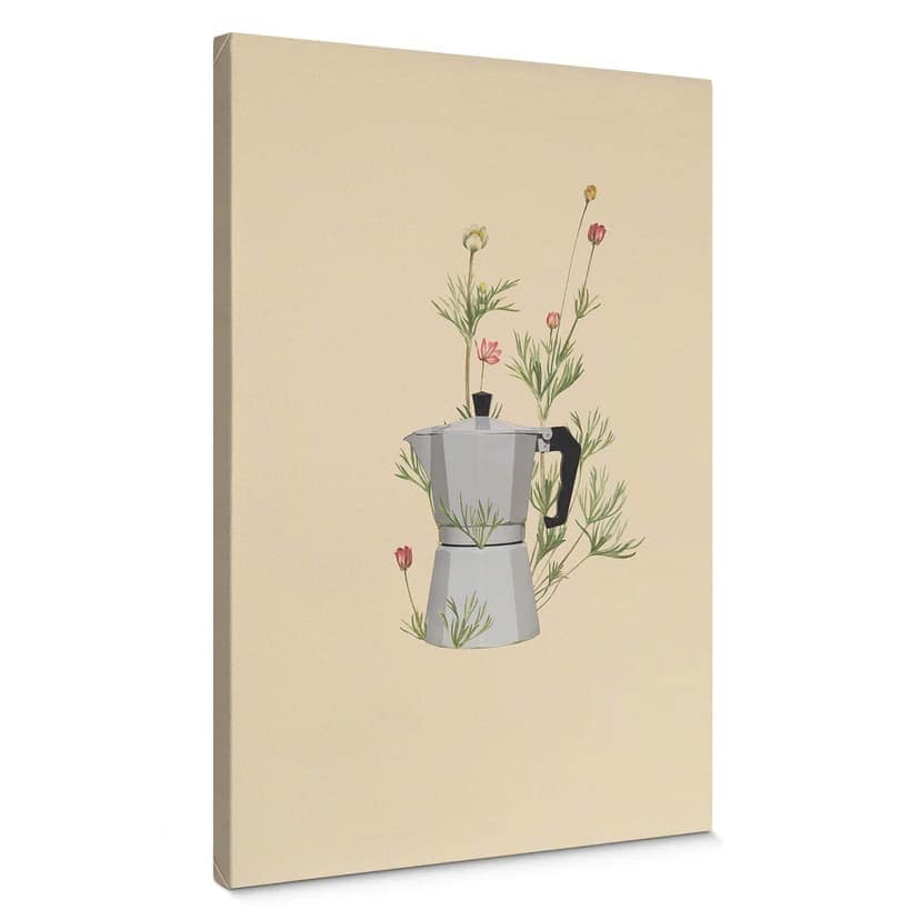 Obraz na płótnie Frida Floral Studio - Mocha Floral