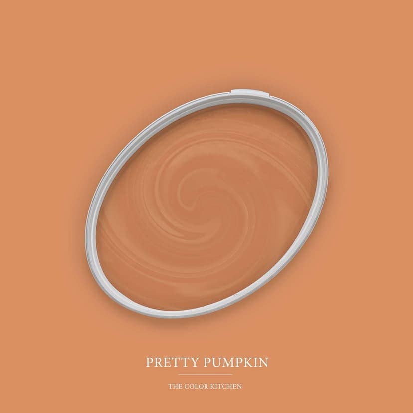 Pomarańczowa farba do ścian i sufitów półmat I Pretty Pumpkin | energetycznie inspirująca | KOLOROWA KUCHNIA