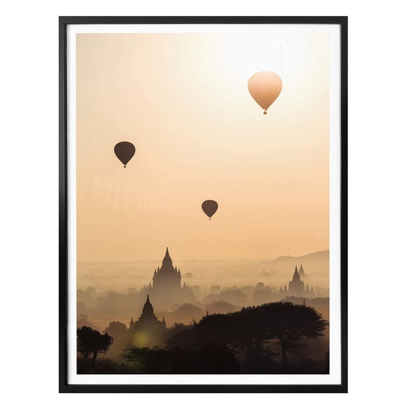 Plakat Kolombo - Poranek nad Baganem