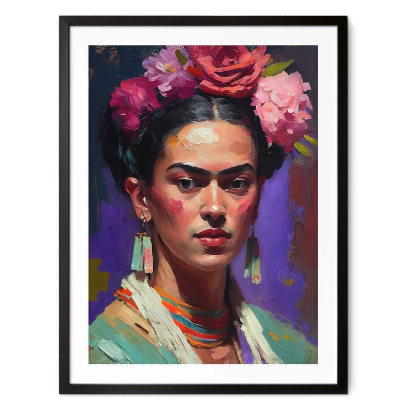 Plakat Treechild - Portret Fridy Kahlo