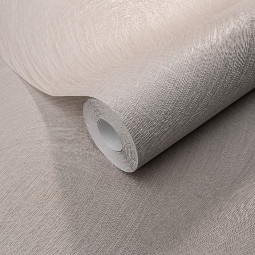 Tapeta z włókniny z graficznymi próbkami w kolorze taupe