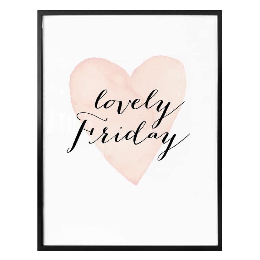 Plakat premium Confetti & Cream - Lovely Friday