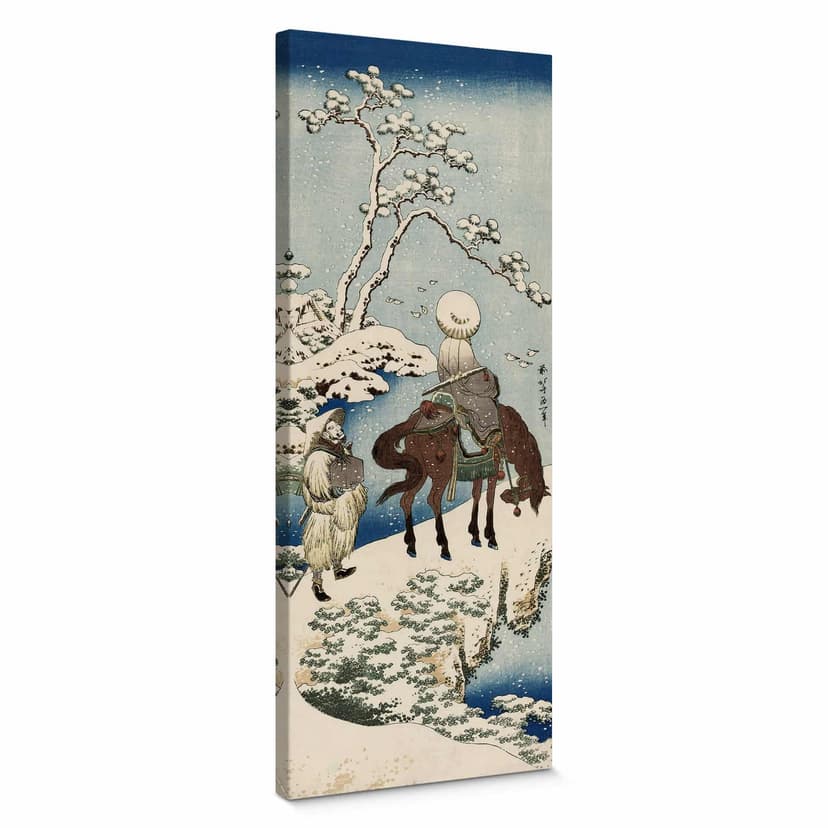 Obraz na płótnie Hokusai - Chiński poeta Su