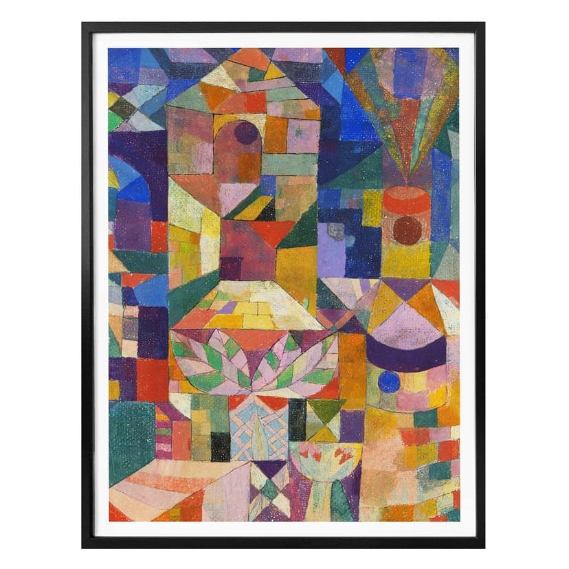 Plakat Klee - Burggarten