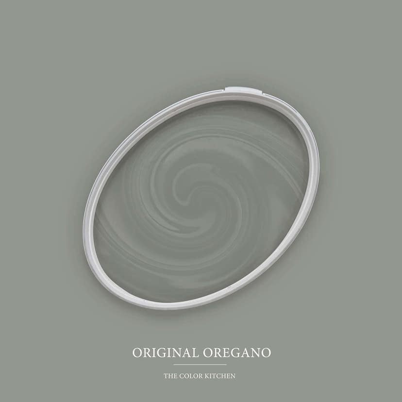 Szara farba do ścian półmat I Original Oregano | tworzenie eleganckiej, nowoczesnej atmosfery | THE COLOR KITCHEN