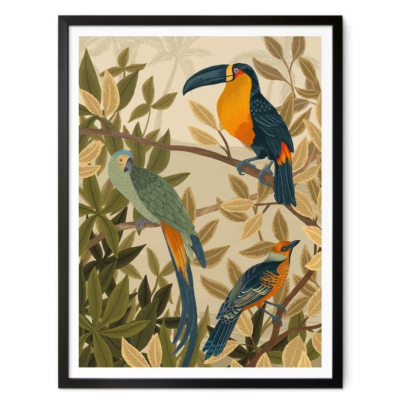 Plakat Goed Blauw - Paradise