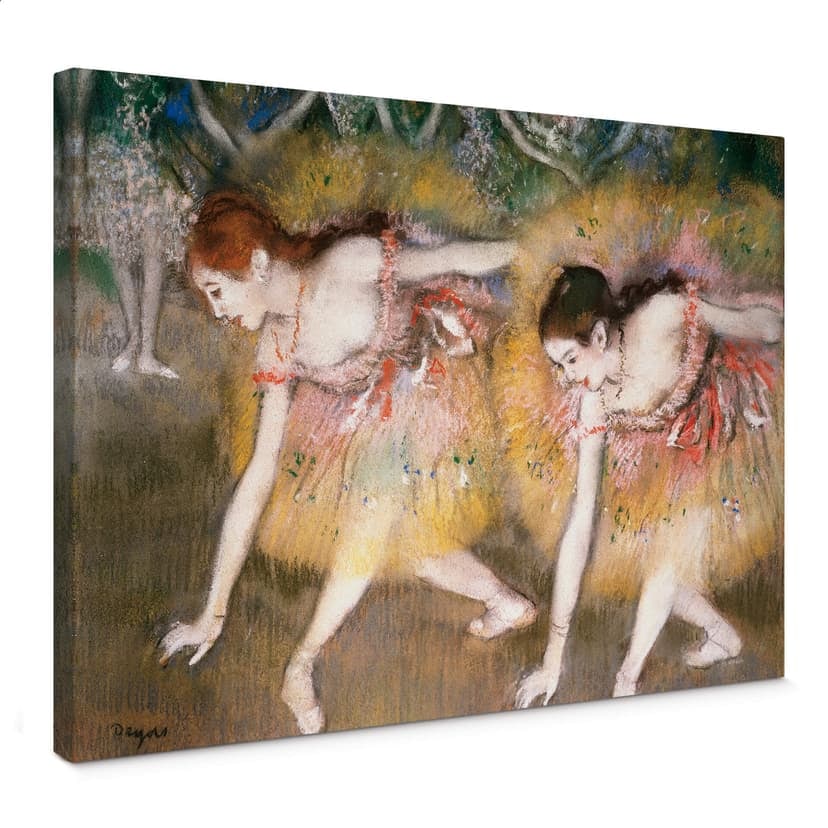 Obraz na płótnie Degas - Kłaniające się baletnice
