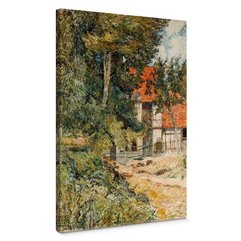 Obraz na płótnie Gauguin - Dom w Normandii