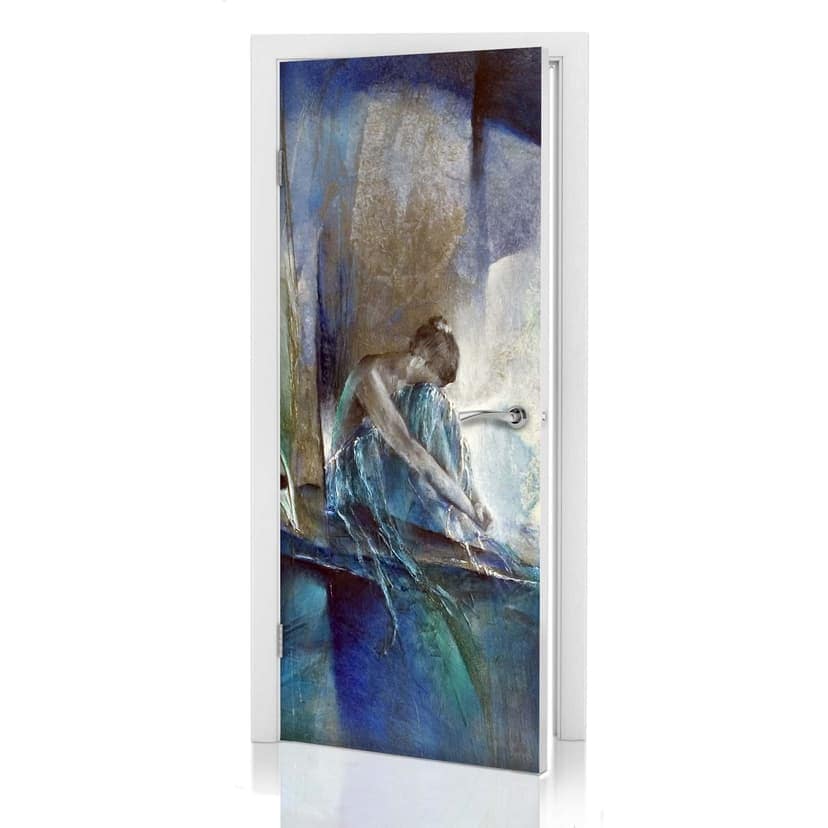 Wzór drzwi Schmucker - W niebieskim pokoju 91x200 cm