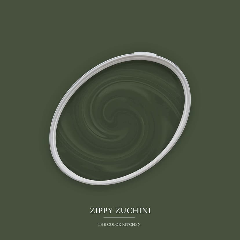 Zielona farba do ścian półmat I Zippy Zuchini | Tworzenie harmonii w pomieszczeniu | KOLOROWA KUCHNIA