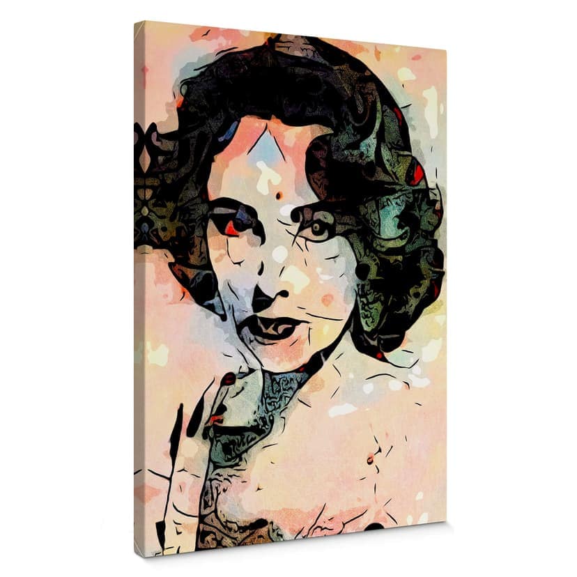 Obraz na płótnie Zamart - Hołd dla Miro - Liz Taylor