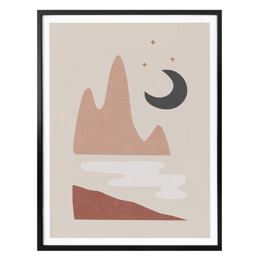 Plakat Orara Studio - Krajobraz nocą