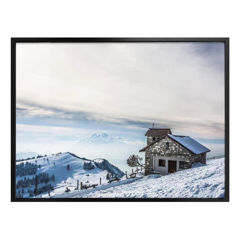 Plakat Hubera - Góra Rigi
