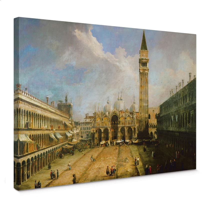 Obraz na płótnie Canaletto - Piazza San Marco