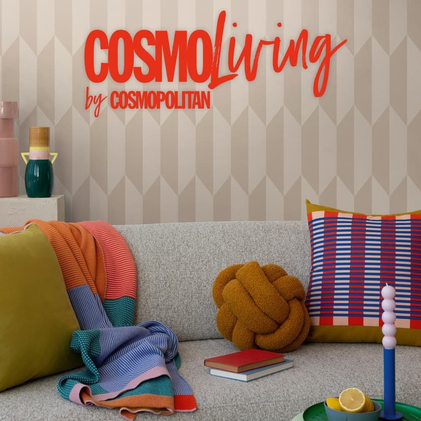Tapeta COSMOPOLITAN 3D do salonu beżowy metalik - połyskująca tapeta z włókniny