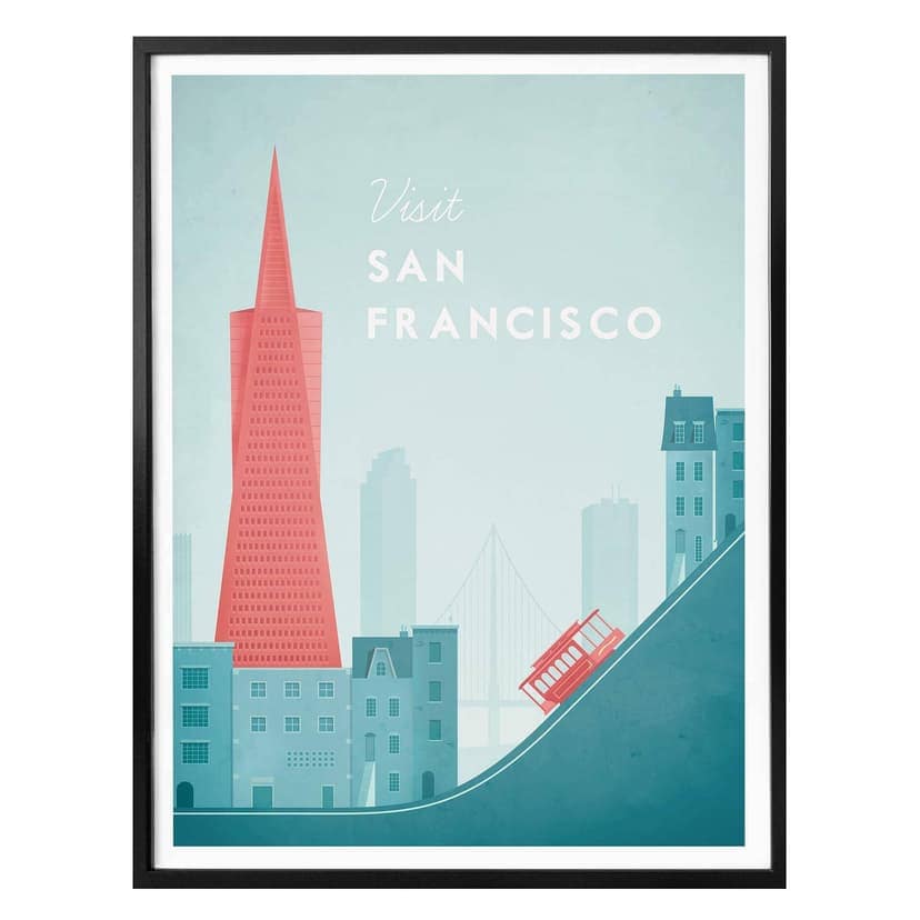 Plakat Rivers - San Francisco