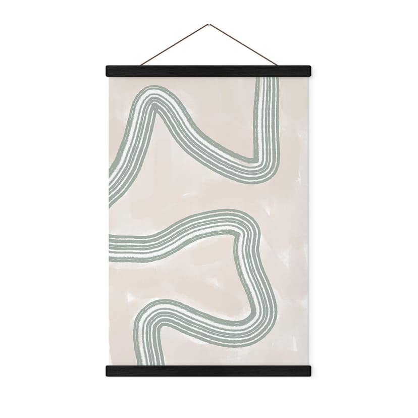 Obraz tkaniny z nadrukiem - Abstracto Twist - uplusmestudio