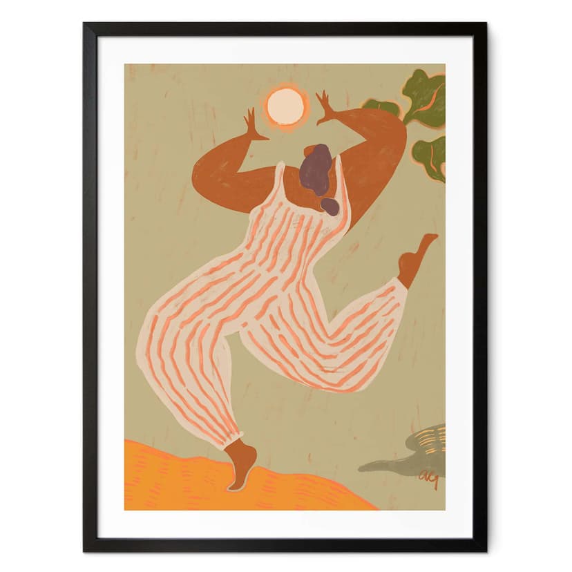 Plakat artystyczny - Arty Guava - Taniec w naturze