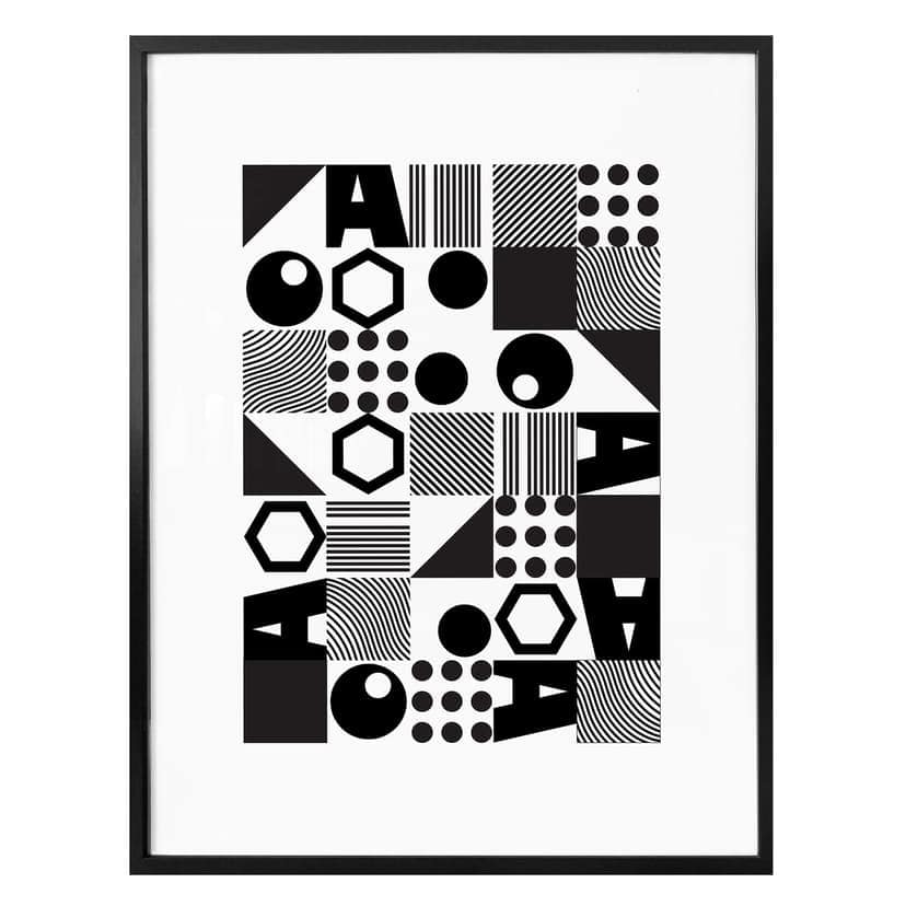 Plakat Nordic Creators - Geometric