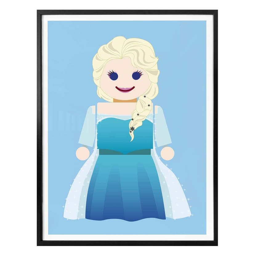 Plakat Gomes - zabawka Elsa Frozen