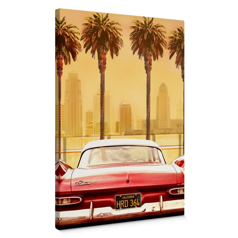 Obraz na płótnie Butterworth - Klasyczny samochód w Los Angeles